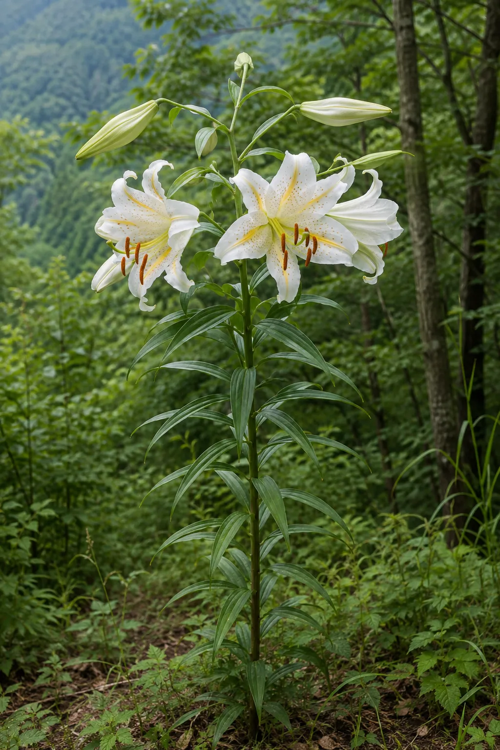 산백합