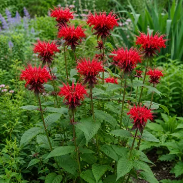Scarlet bee balm